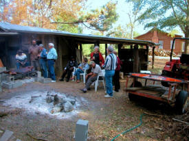 Gathering around the Fire, by Greer Geiger