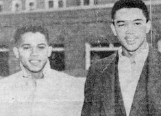 Charles H. Cox and Major W. Cox circa 1957