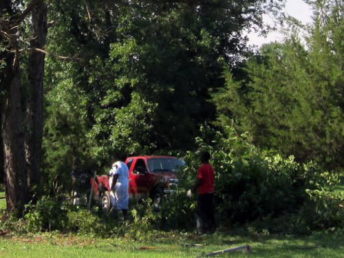 June 29, 2011 - The crew attacks the old well area!