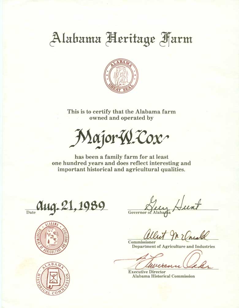 Alabama Heritage Farm