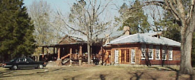 Rear view of the Big House