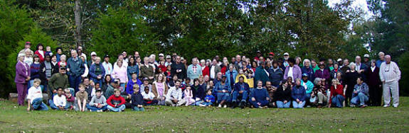 2002 Hog Killin' Time Barbecue Group Photo - by Robin Moore Kuder